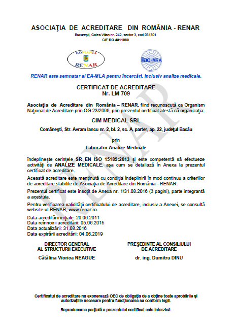 acreditare